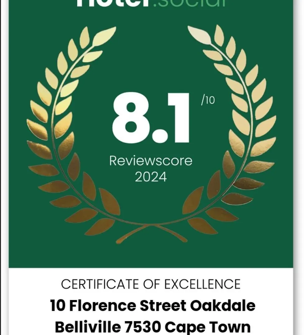 Hasate Guest House 10 Florence Street Oakdale Belliville 7530 Cape Town South African 2*,  South Africa